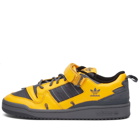 Adidas Men's Forum 84 Camp Low Sneakers in Yellow/Grey/Core Black
