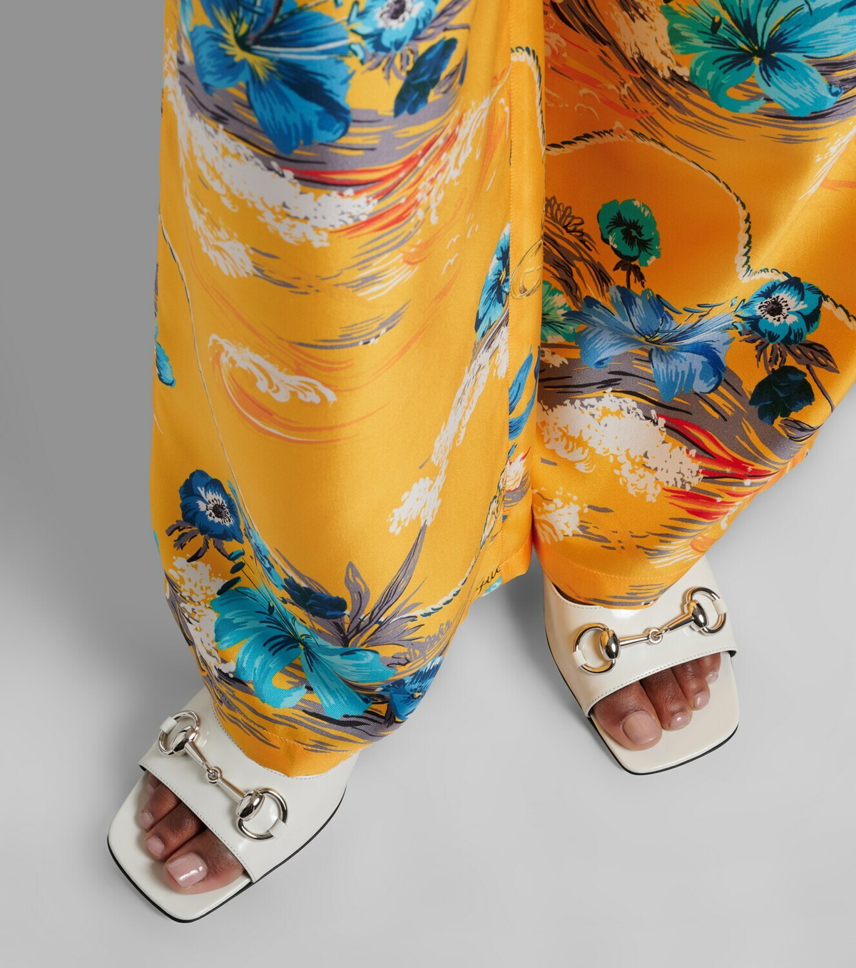 Gucci Signora Horsebit leather mules