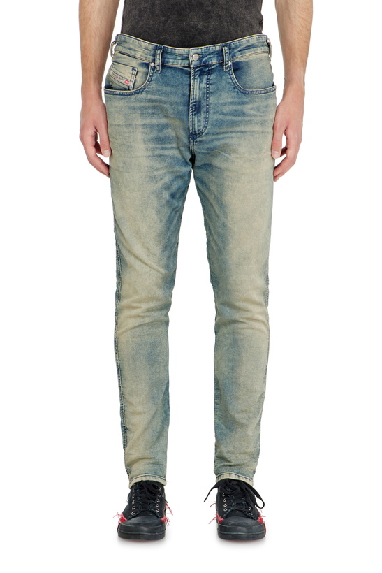 Photo: Diesel Slim Regular Waist 2062 D-Strukt Joggjeans - Jeans Mens in Blue