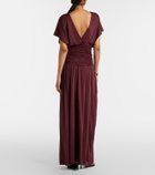 Aya Muse Anara ruched maxi dress