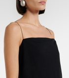 Jacquemus Abiha gathered jersey midi dress