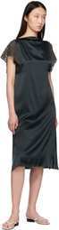 Baserange Blue Olin Midi Dress