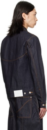 SAGE NATION Navy Jiji Denim Jacket