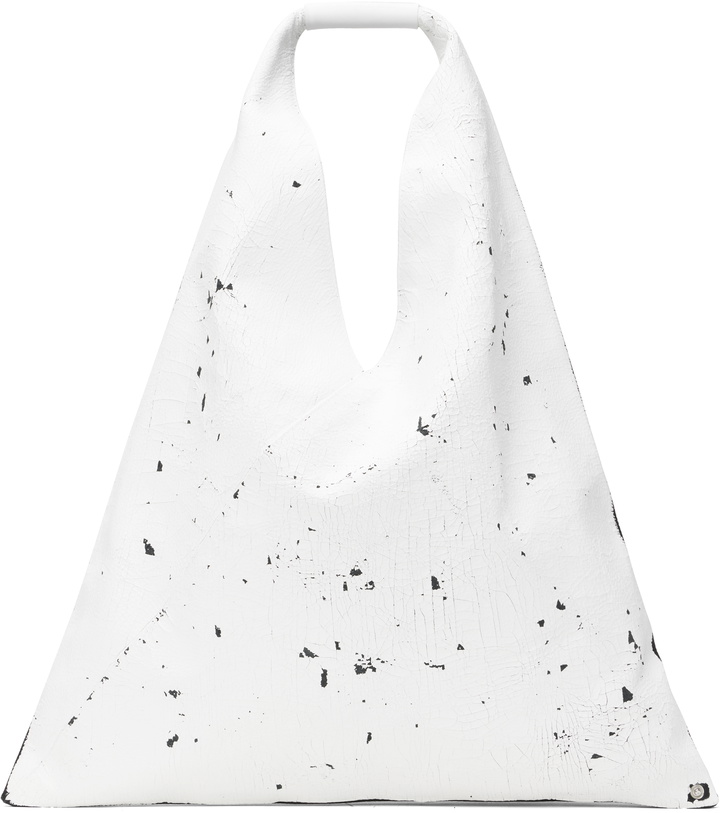 Photo: MM6 Maison Margiela Black & White Triangle Tote