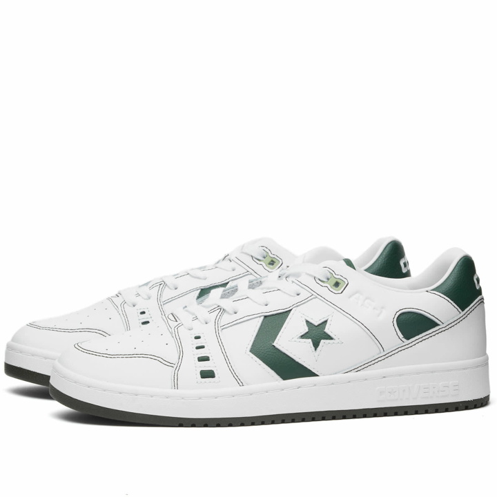 Photo: Converse Men's AS-1 Pro Ox Sneakers in White/Fir