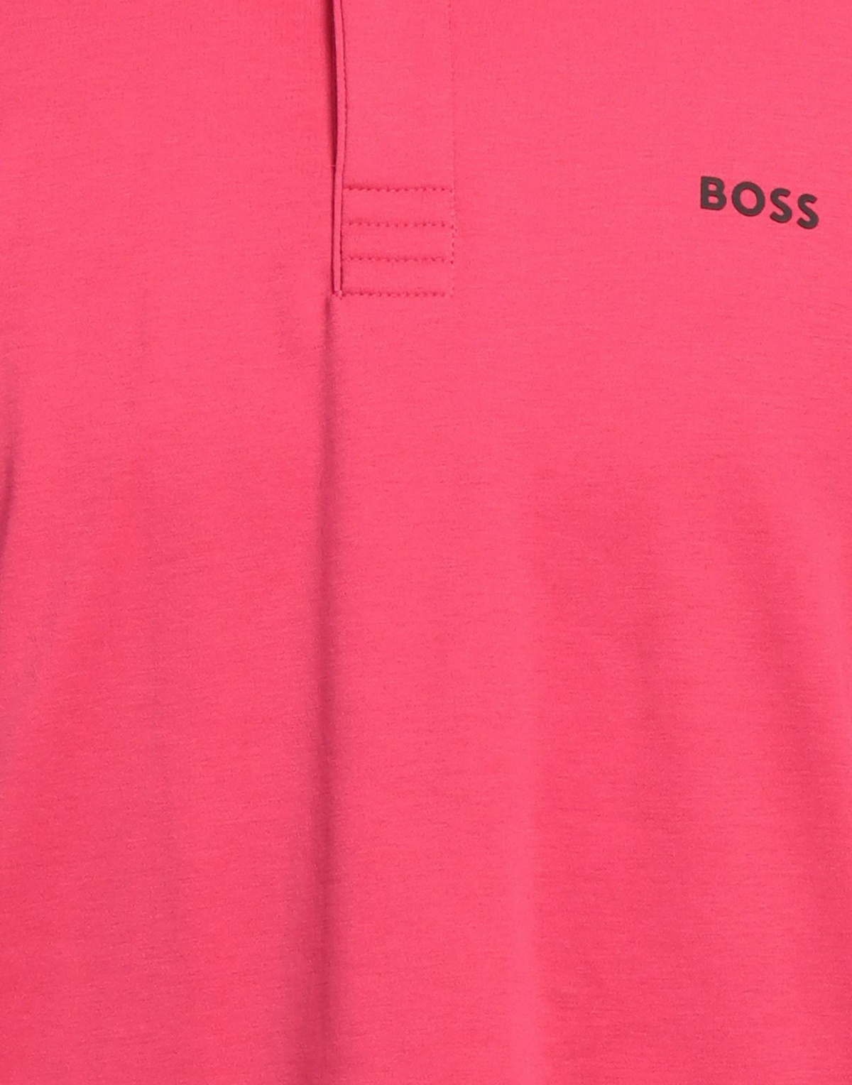 Boss Mens Polo shirt in Magenta