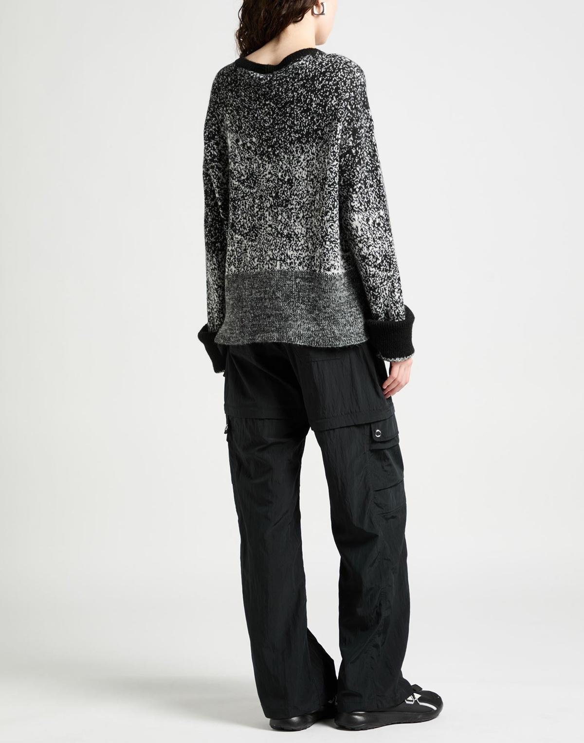 Manila Grace Womens Sweater in Black