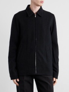Rick Owens - Brad Virgin Wool Zip-up Jacket - Black