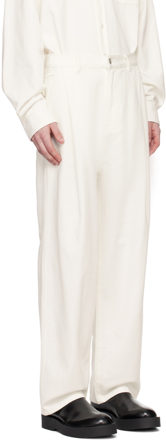 The Frankie Shop White Drew Jeans