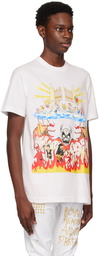 WACKO MARIA White NECKFACE Edition Graphic T-Shirt