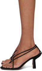 NEOUS Black Gloas Sandals