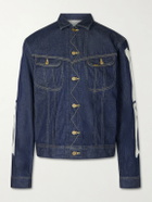 KAPITAL - Embroidered Denim Jacket - Blue