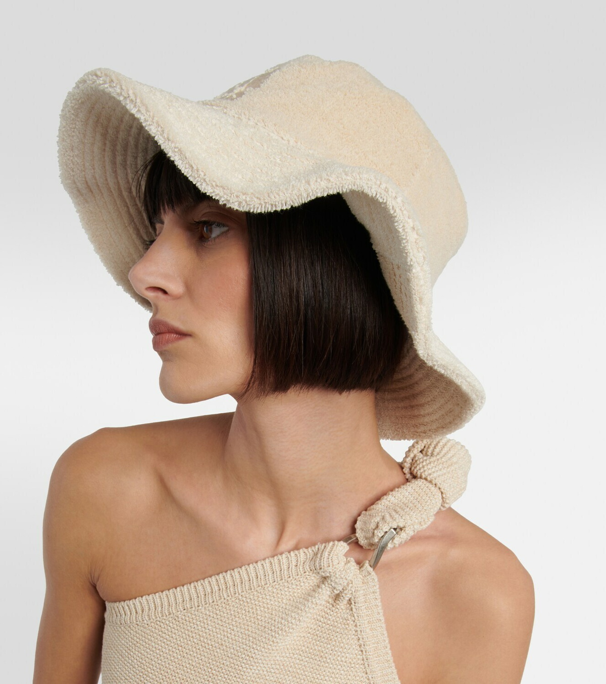 Jacquemus - Le Bob Bandho cotton terry sun hat Jacquemus