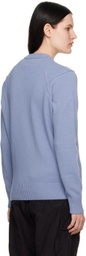 C.P. Company Blue Crewneck Sweater