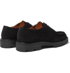 MR P. - Jacques Suede Derby Shoes - Black