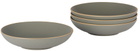 Lineage Ceramics Gray Salad Bowl, 4 pcs