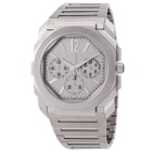 Bvlgari Octo Finissimo Chronograph Automatic Silver Dial Mens Watch 103661