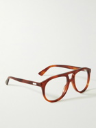 Gucci Eyewear - '80s Monoco Aviator-Style Tortoiseshell Acetate Optical Glasses