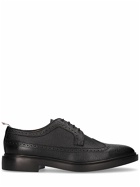 THOM BROWNE - Pebbled Leather Wing Tip Brogue Shoes
