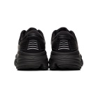 Hoka One One Black Bondi 7 Sneakers