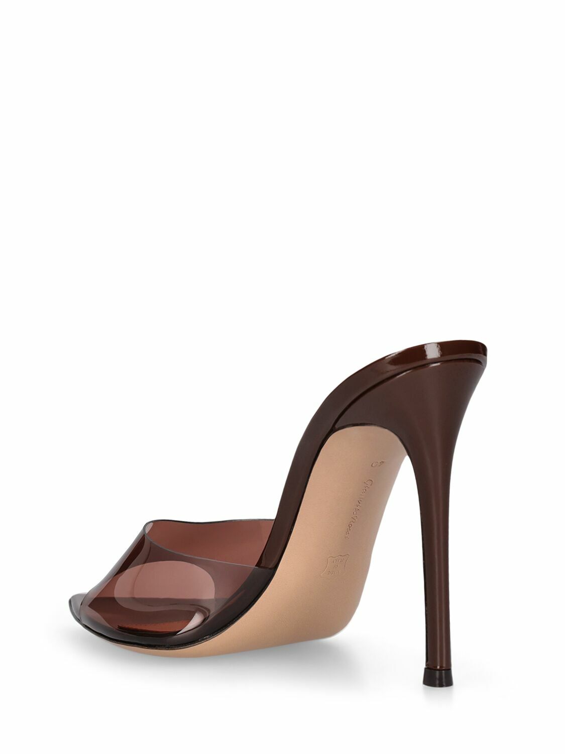 GIANVITO ROSSI - 105mm Elle Plexi Sandal Mules