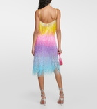 Costarellos Cruz embellished minidress