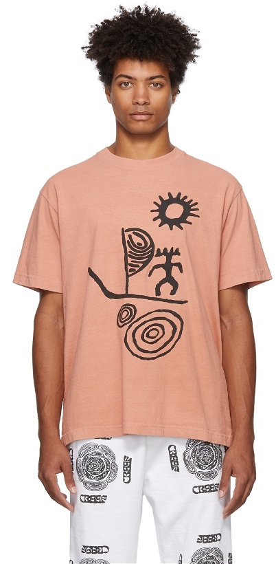 Photo: Come Back as a Flower SSENSE Exclusive Ocean Man T-Shirt
