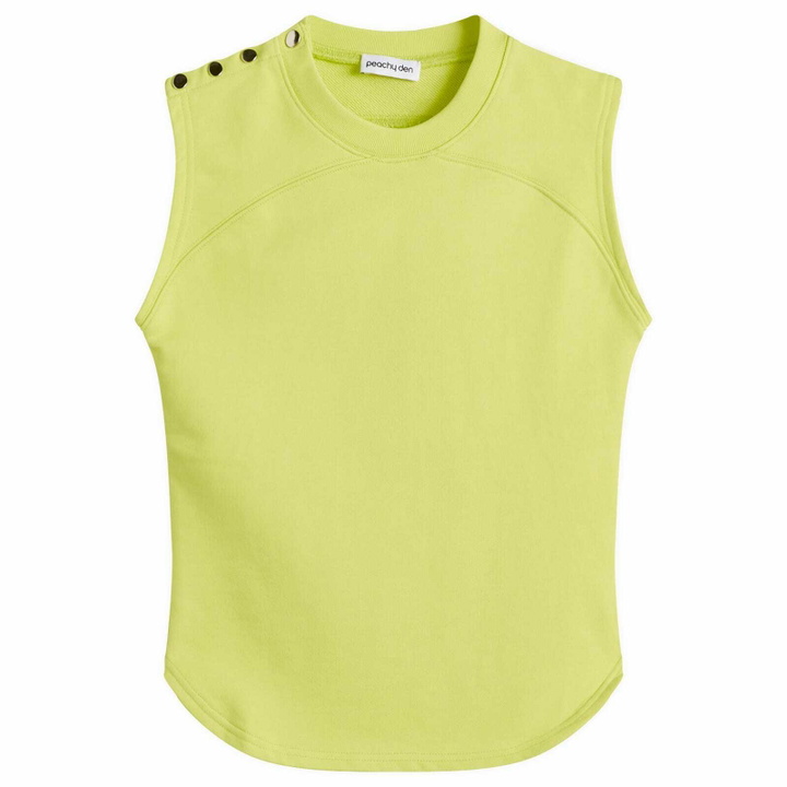 Photo: Peachy Den Women's Trixie Sweat Vest Top in Highlighter