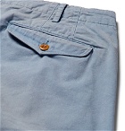 Polo Ralph Lauren - Slim-Fit Tapered Washed Cotton-Twill Chinos - Men - Blue