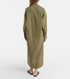 The Frankie Shop Bloom cotton poplin shirt dress