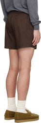 Commission Brown Boxer Shorts