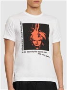 COMME DES GARÇONS SHIRT Andy Warhol Printed Cotton T- Shirt