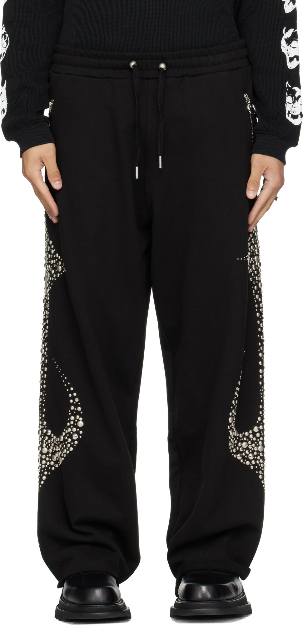 Thug Club Black Iron Steel Focus Sweatpants