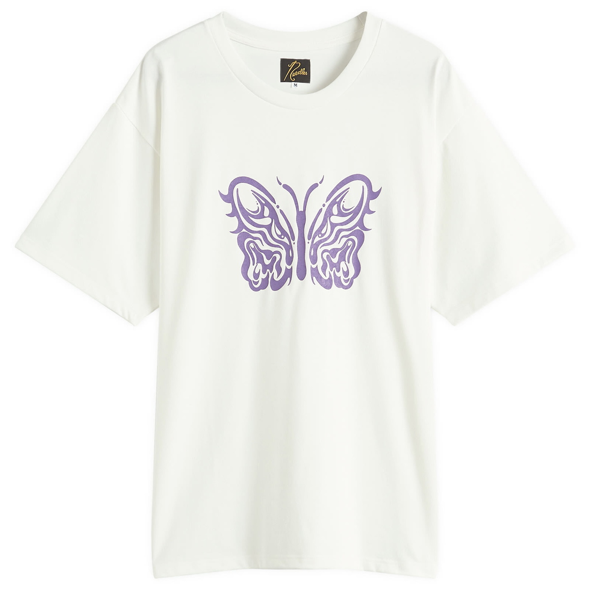 Needles Women's x Kae Tanaka Crew Neck T-Shirt in Off White