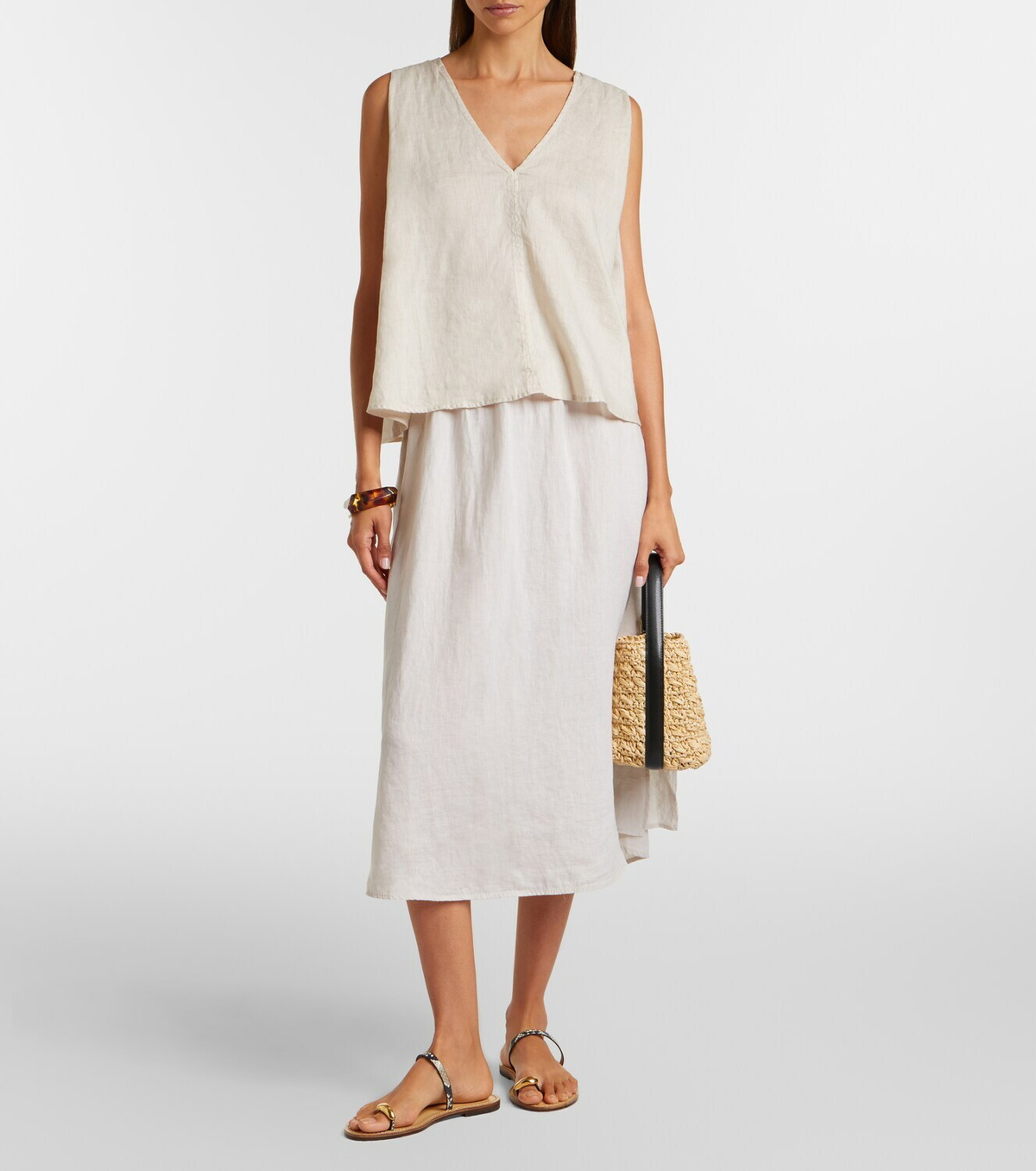 Velvet Renna linen top