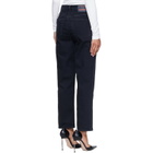 Diesel Black Regular High Waist 1981 D-Went Jeans