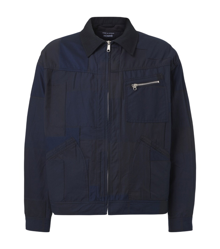 Photo: Comme des Garçons Homme Cotton-blend blouson jacket