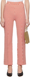 High Sport Orange & White Charlie Trousers
