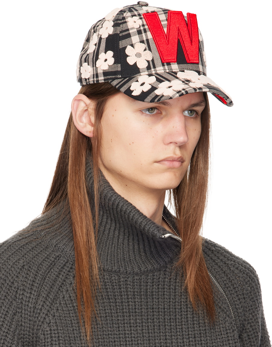 Walter Van Beirendonck Black & Off-White 9005 Alowa Cap