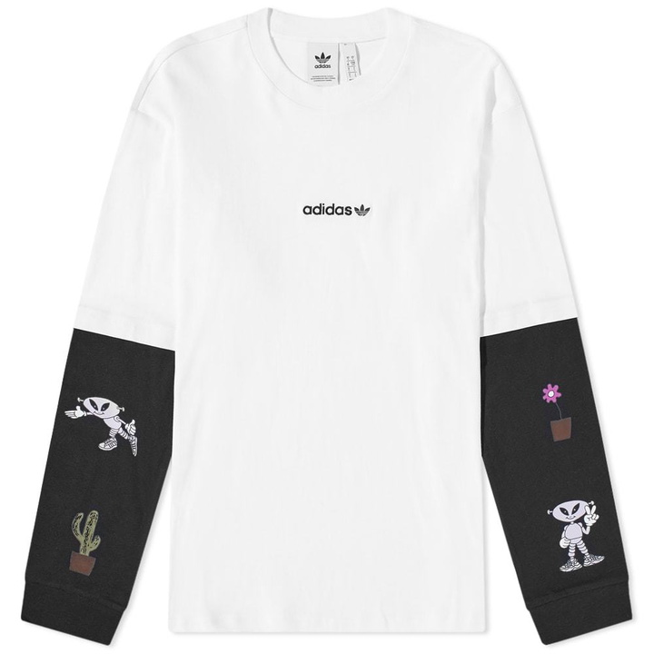 Photo: Adidas Long Sleeve Trefoil Area 33 Tee