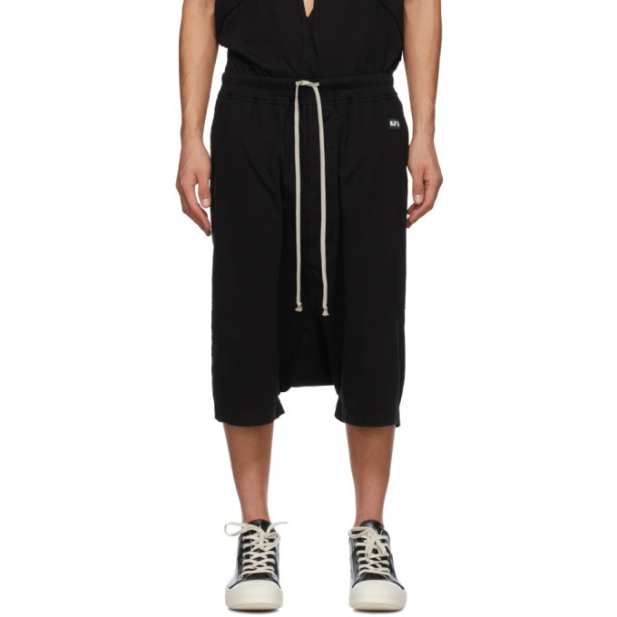 Photo: Rick Owens Drkshdw Black Pods Shorts