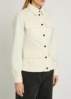 Moncler Felt Shirt Cream