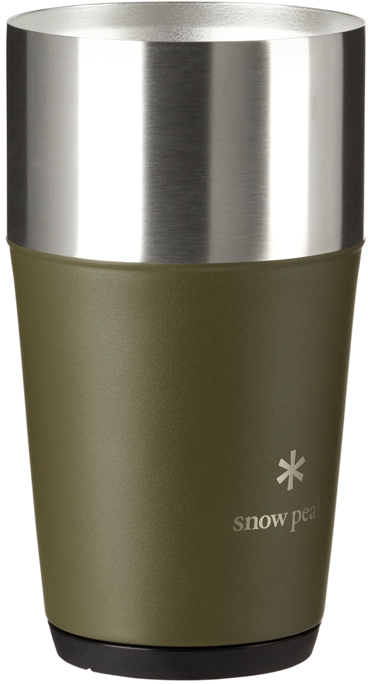 Snow Peak Khaki Shimo Tumbler, 470 mL