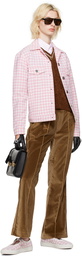 Ernest W. Baker Pink Check Jacket