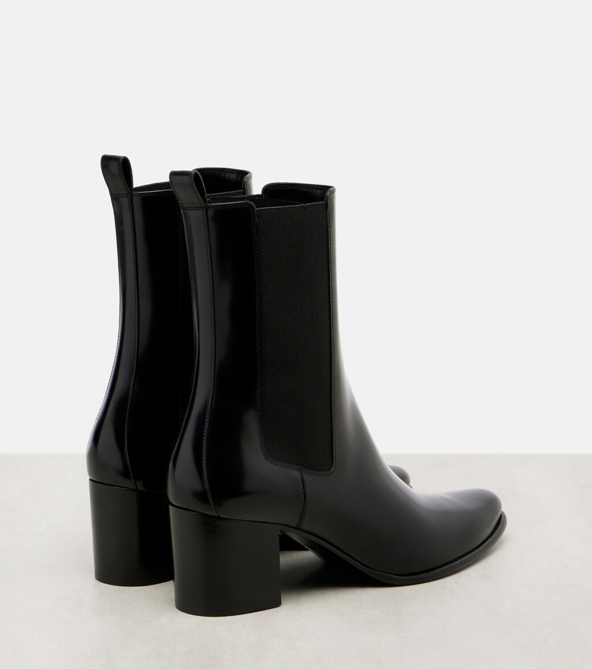 Saint Laurent Jill 60 leather ankle boots