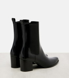 Saint Laurent Jill 60 leather ankle boots