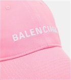 Balenciaga Logo embroidered baseball cap