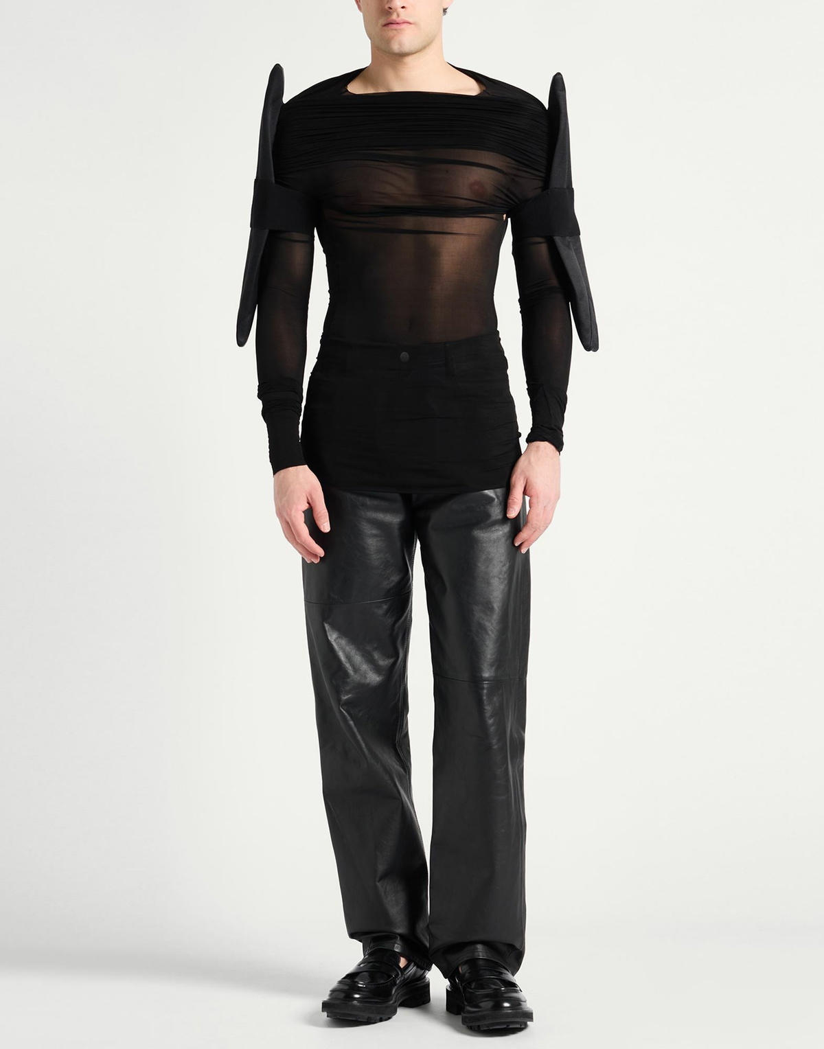 Rick Owens Mens T-shirt in Black