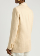 Zimmermann Illuminate Linen Blazer Yellow