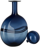 Gary Bodker Designs Blue Large Flat Reflection Bottle